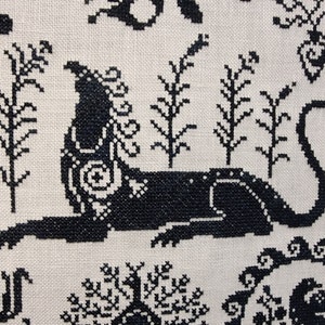 Patrón de punto de cruz Griffin Sampler