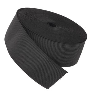 1in, 1.5 in, 2in, or 5in Commercial Grade Elastic Knitted Black Double Sided Various Widths and Yards image 1