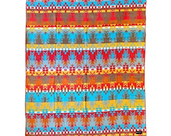 Beacon Blankets by Southern Textiles Southwestern Wigwam Native American Design Premium Thick Plush Queen/King 90x90in Blanket/Throw