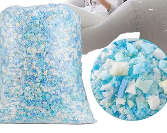 Southern Textiles Premium Shredded Memory Foam Made in USA Customizable Filling Stuffing for Pillows Dog Beds Bean Bags Cushions Crafting