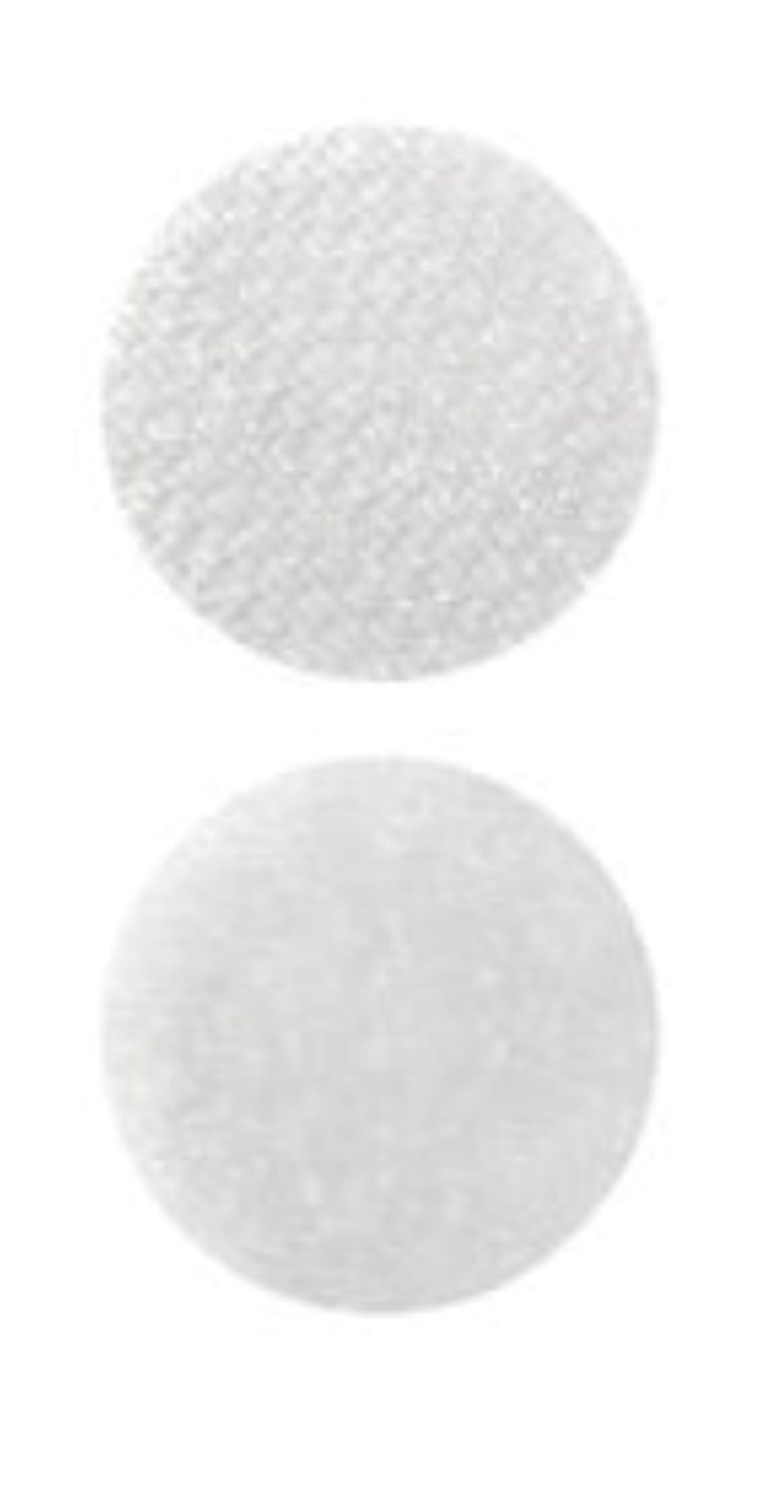 7/8inch White Adhesive Coin Dots hook and Loop Set Sticky Dot