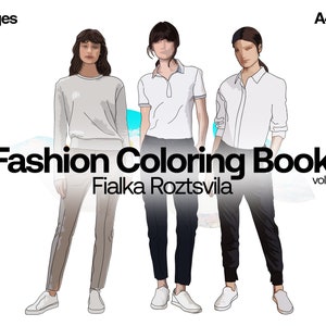 Fashion Coloring Book, Vol 1