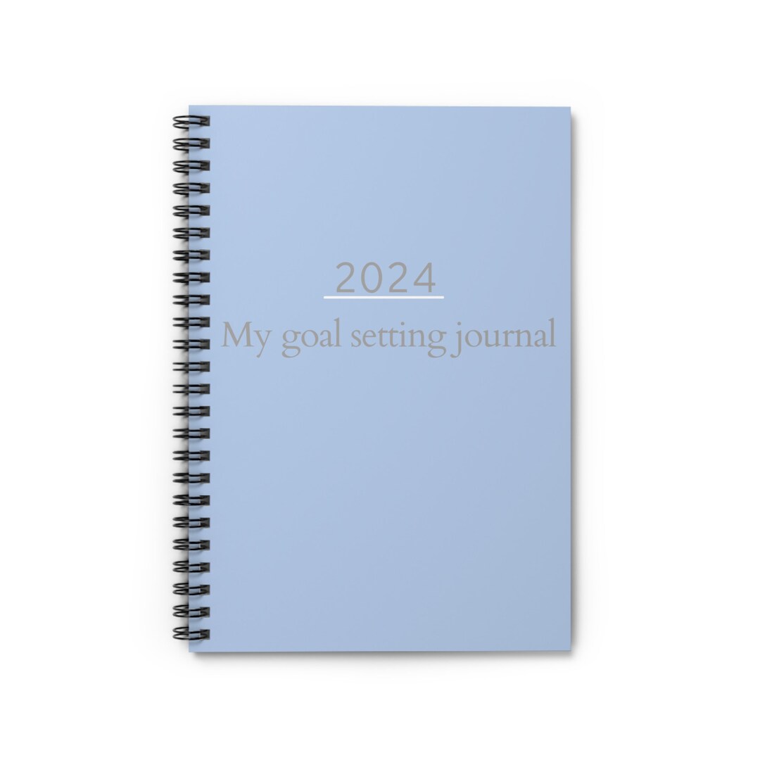 2024 Goal Setting Journal Notebook Daily Habit Tracker Self - Etsy