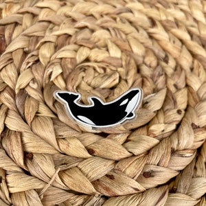 Jumping Orca Pin