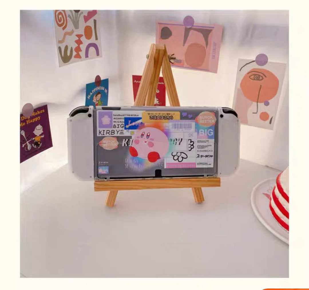 Cute Cartoon Kirby Switch Case NS OLED - Etsy
