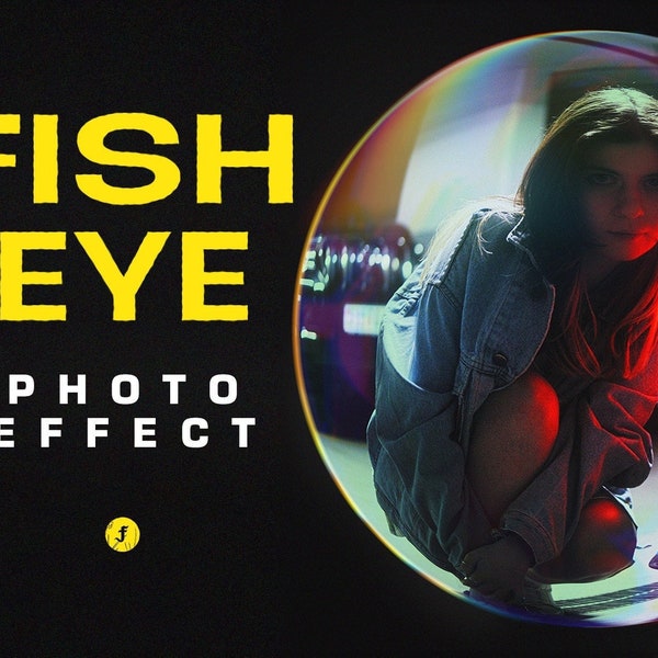 Fisheye Lens Photo Effect | Photoshop Effect, Analog camera, Fisheye photo template, Fisheye Camera, Photoshop Action, Vintage Camera,