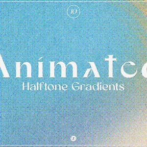 Animated Halftone Gradient Digital Paper | Looped video, twitch motion gradient background, animated Instagram story, screen motion graphics