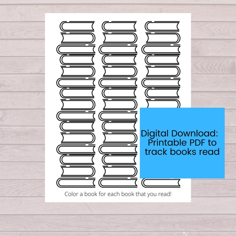 Summer Reading Program for Kids, Easy Summer Reading Incentive, Printable Reading Tracker for Reading Program image 6