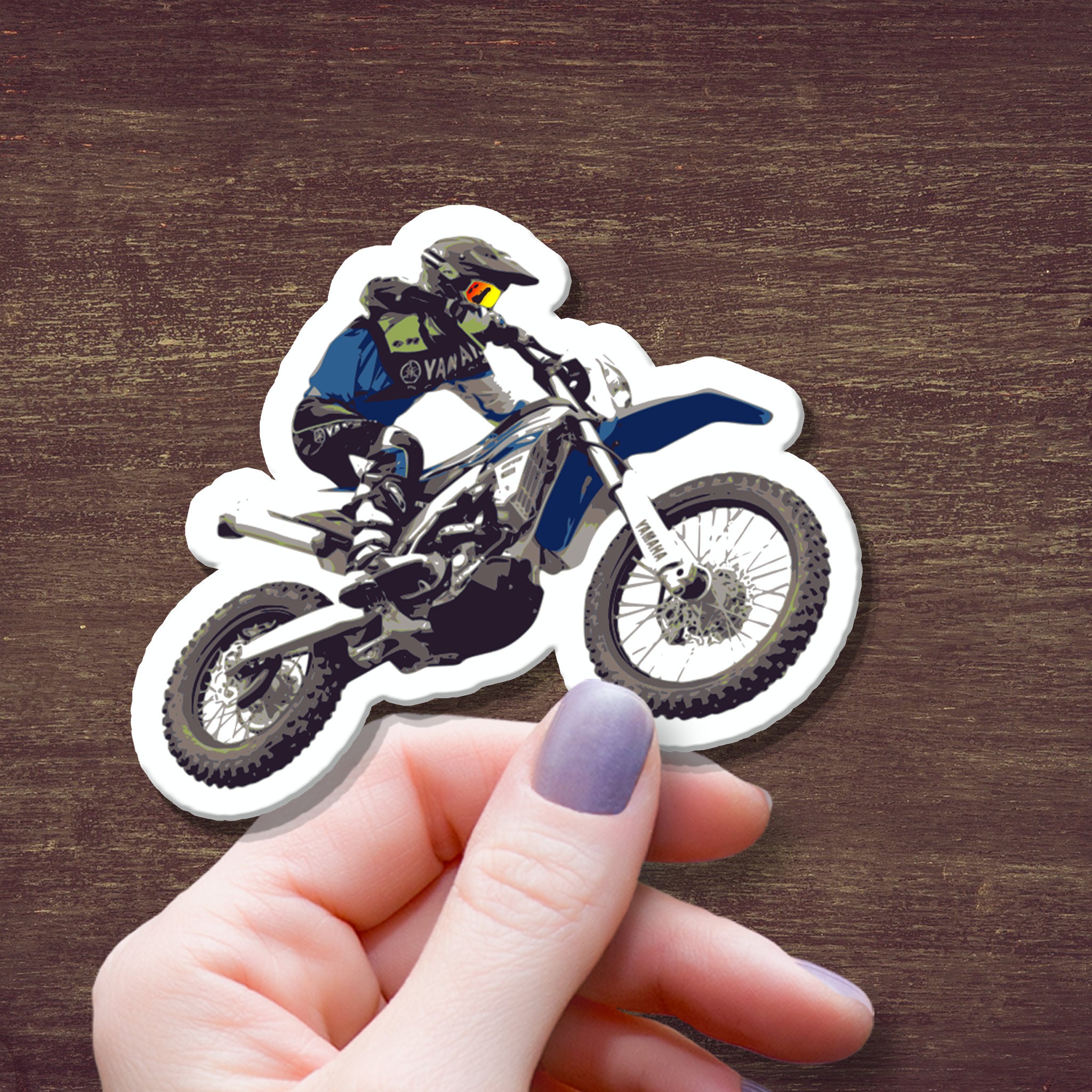 Sticker Moto Cross - Magic Stickers