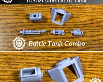 Hull Weapon Mount for sci-fi battle tanks
