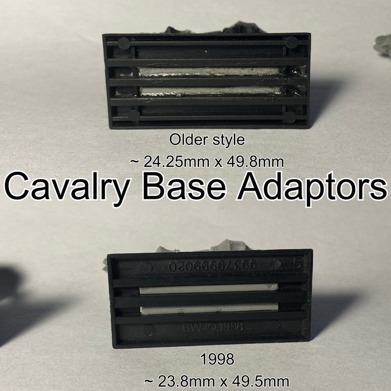 Base Adaptors Cavalry Base Adapter (set of 10) - Etsy