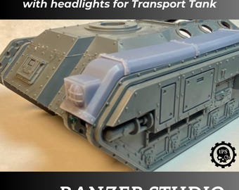 Protectores de orugas para tanques imperiales con faros
