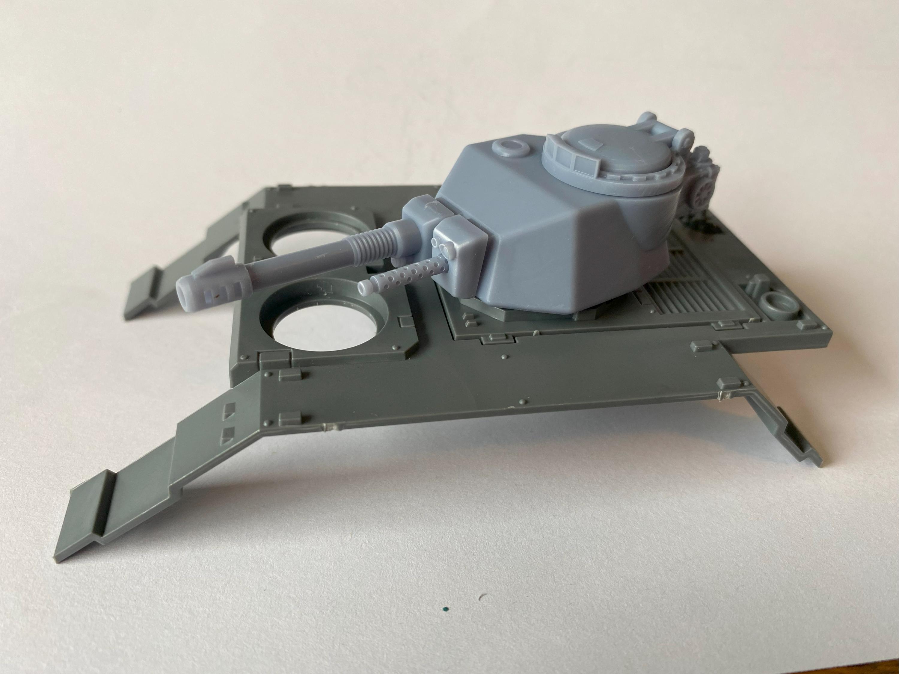 Turret Writing Pattern Medium Turret, Somua Pattern - Etsy