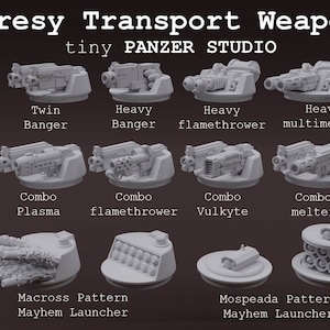 Heresy Deimos Transport Turrets