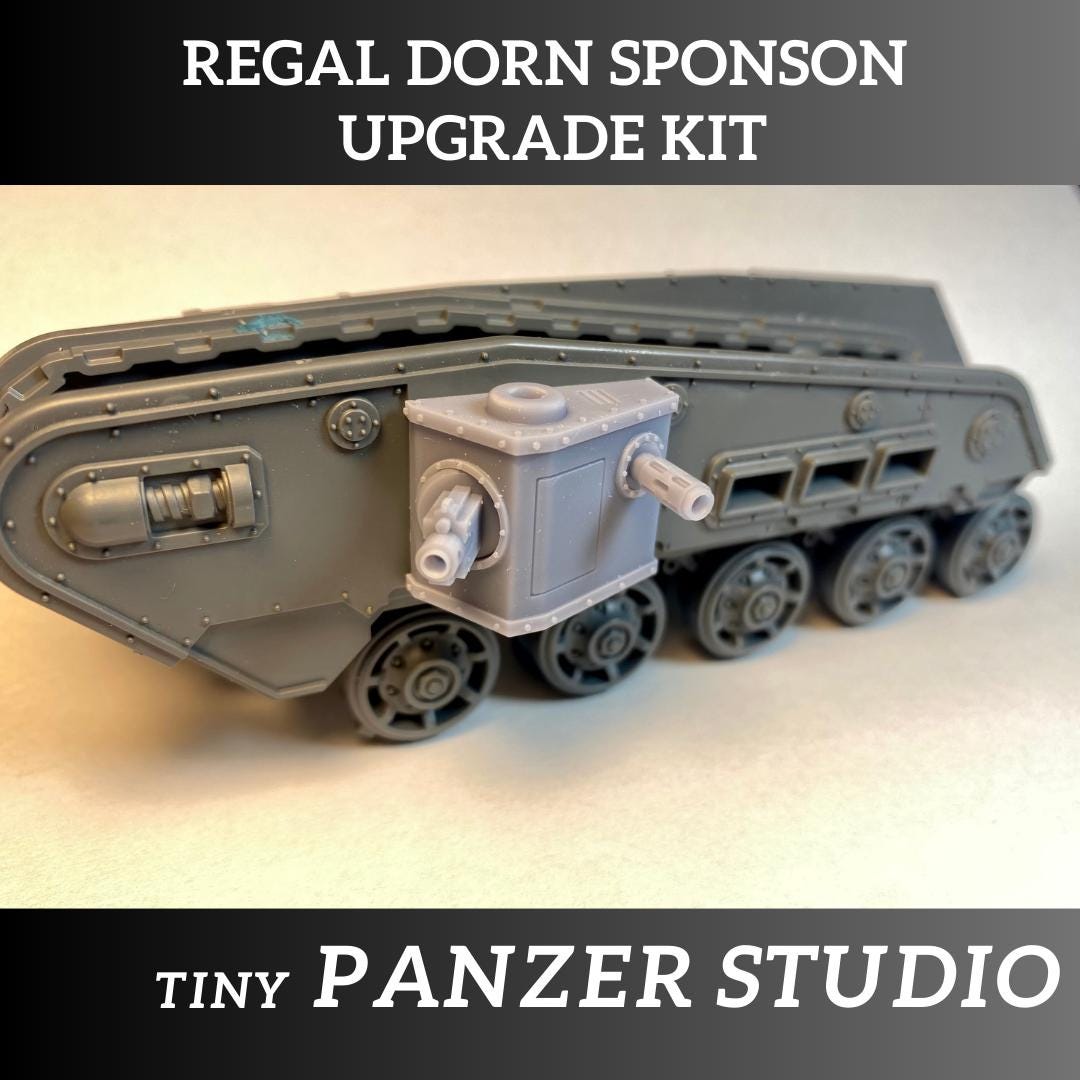 Sponson Kit for Sci-fi Heavy Tank - Etsy