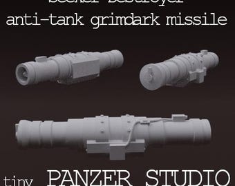 Missile anticarro Grimdark (ATGM) a ricerca e distruzione