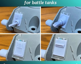 Drivers hatch for Battle Tanks - Digital Download