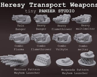 Turrets for Space Heresy Transports