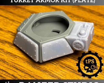 Turret plate Armor for sci-fi transport tanks