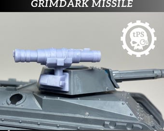 Anti-tank Grimdark Missile (ATGM) for Transport Turrets