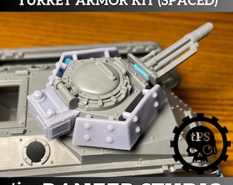 Turret Spaced Armor for sci-fi transport tanks