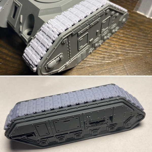 Wide tank tracks for Imperial Guard conversion