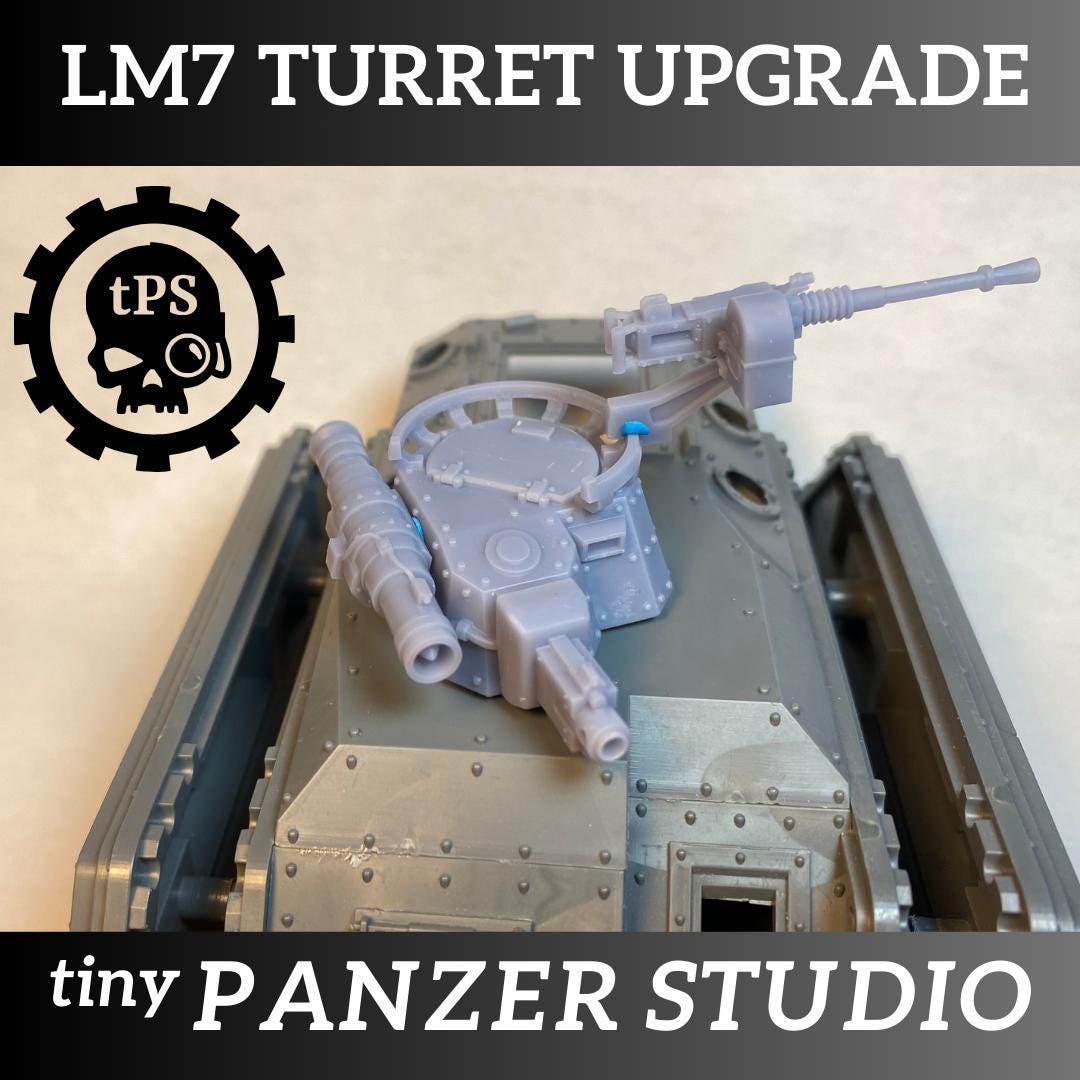 LM7 Turret compatible with Warhammer 40k Chimera