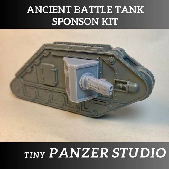 Sponson Kit for Ancient Battle Tank, Ball-mount - Etsy