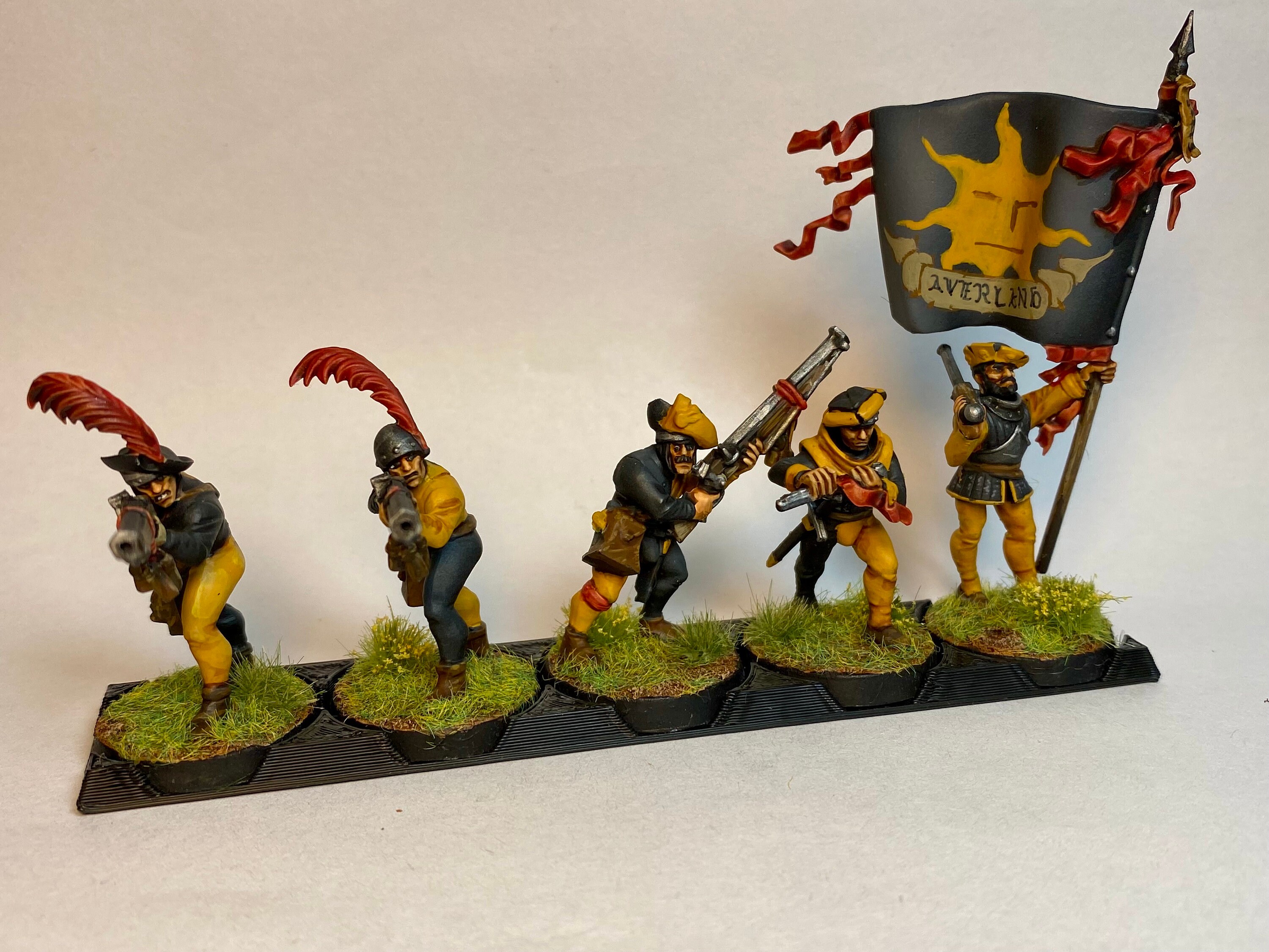 3 Socles/bases Cavalry 25x50mm - Route Pavée - Pour Warhammer Et Jeux De Figurines - #362