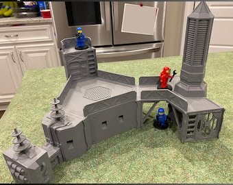 3dprinted grimdark power plant terrain for scifi tabletop wargaming 28mm scale