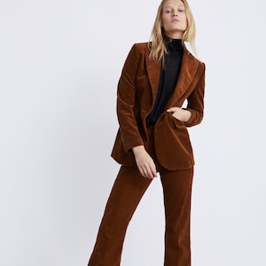 Corduroy suit womens new arrivals