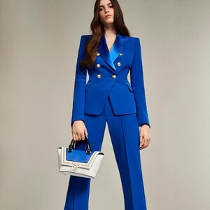 Ladies navy tuxedo jacket outlet