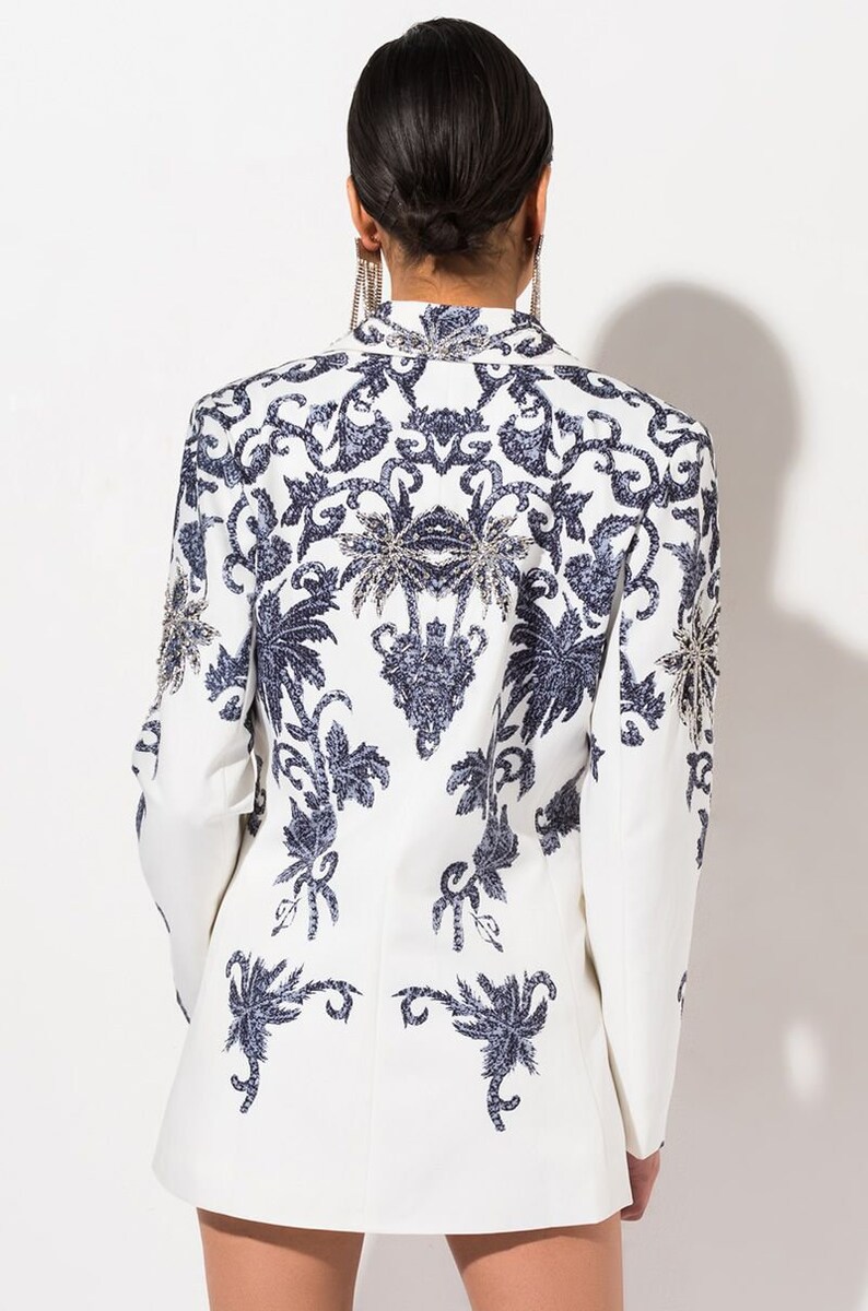 Women Custom Made White Shorts Suit Set Two Piece Premium Etsy