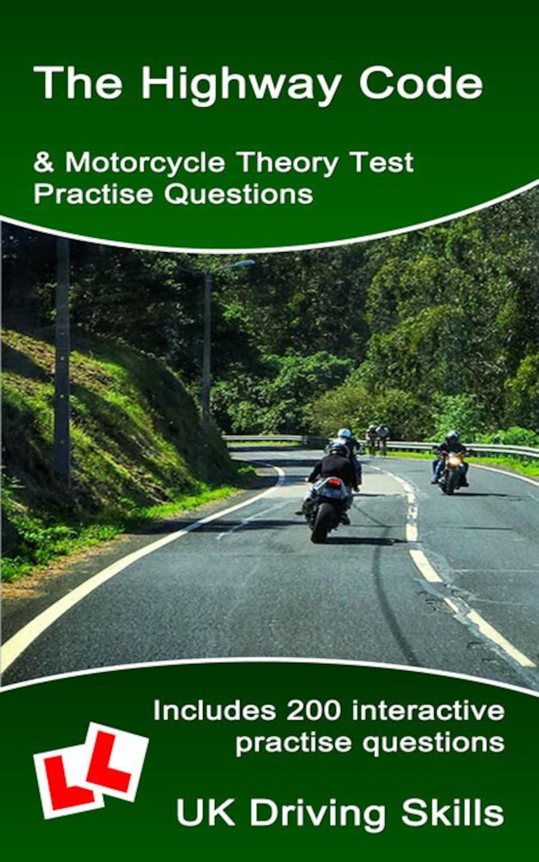 The Highway Code & Motorcycle Theory Test Practise Questions (digital ...