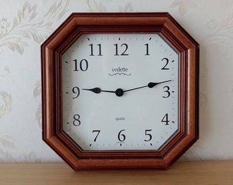 Vintage 60-70s horloge murale "Vedette" Made in France