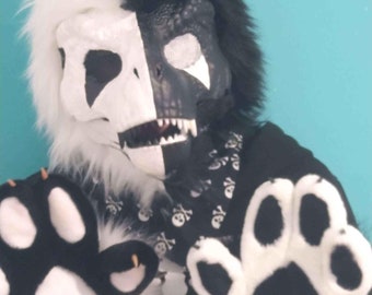 MQ raptor fursuit | ready to ship