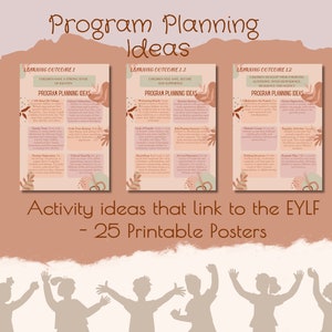 Program Planning Ideas/Activities that link the the EYLF Learning Outcomes V2