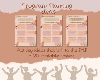 Program Planning Ideas/Activities that link the the EYLF Learning Outcomes V2