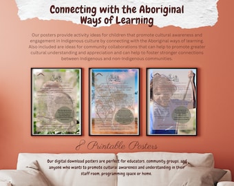 Connecting with the Aboriginal Ways of learning posters