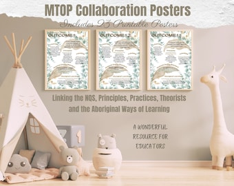 MTOP Collaboration Posters  Updated to V2 - Linking the NQS, Principles, Practices, Theorists and the Aboriginal Ways of Learning
