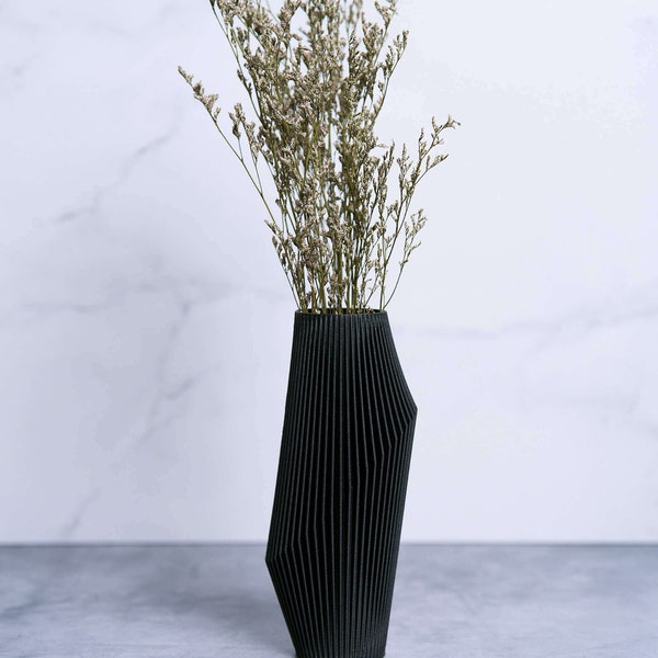 NOVA™ Modern Black Vase