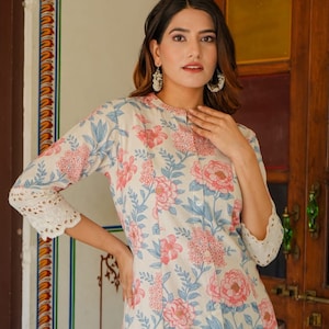 Long Length Kurti Etsy UK