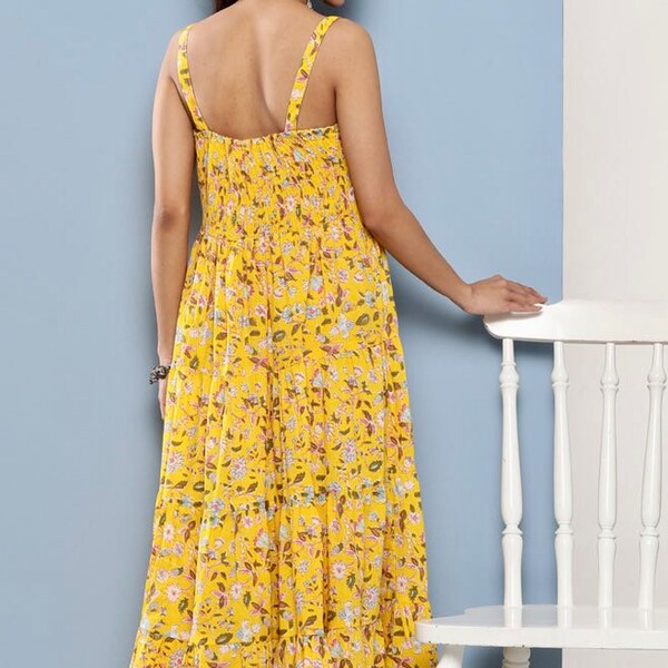 Cotton Summer Dress Etsy