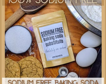 Sodium-Free Baking Soda Substitute: Low Sodium Baking
