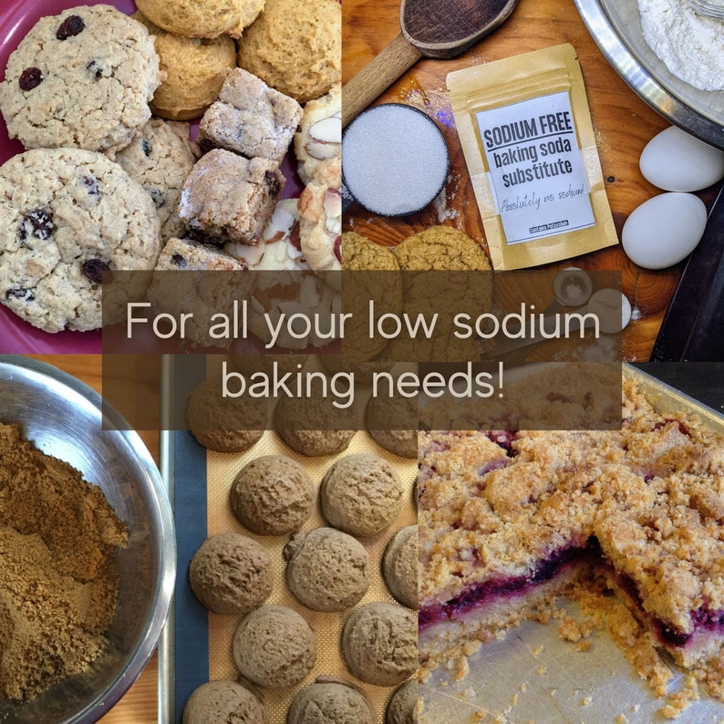 Sodium Free Baking Soda Substitute. 100 Salt Free Potassium