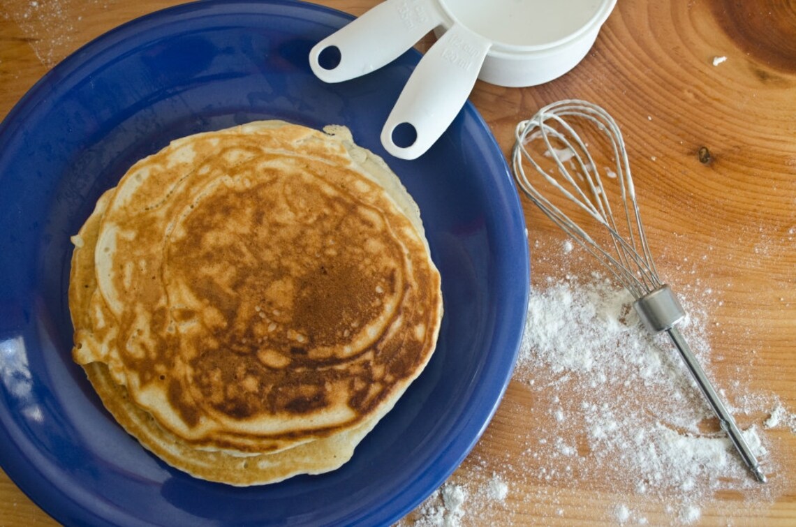 Low Sodium Pancake or Waffle Mix. Makes 12 Pancakes / Flapjacks