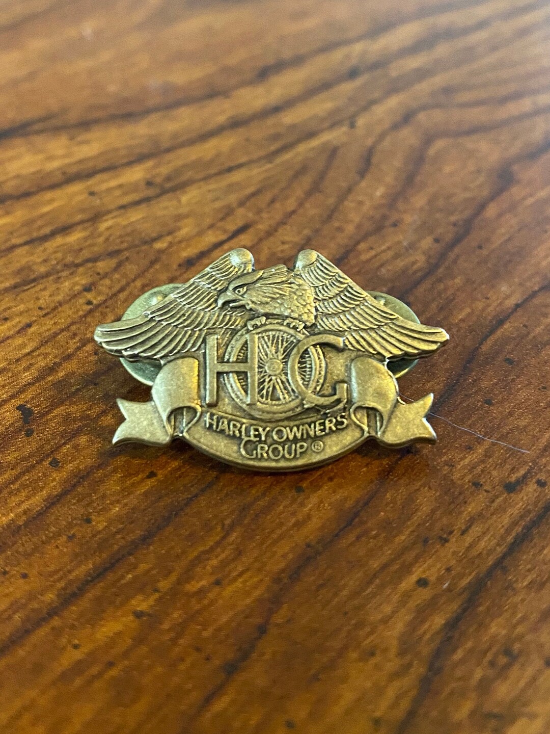 Vintage Harley Davidson Owners Group Pin - Etsy