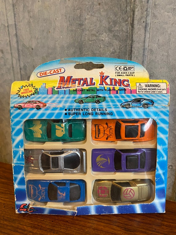 大人気新品をすべて Die King Metal Vintage Cast Etsy - Set Car ミニカー