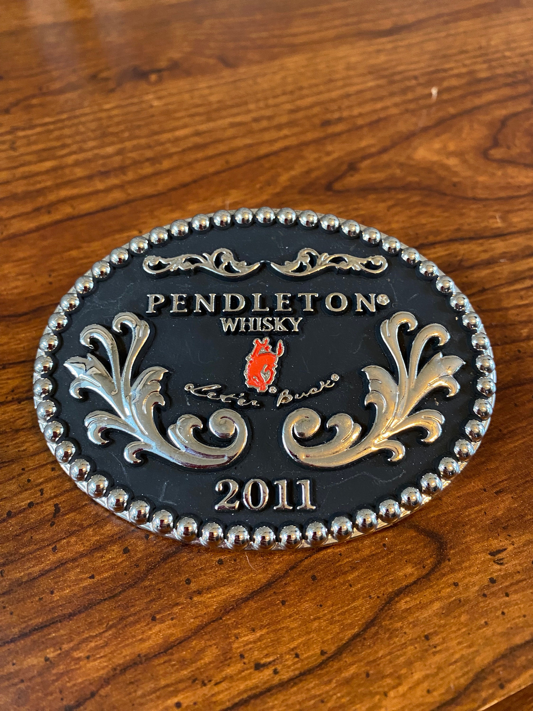 Pendleton top belt buckle