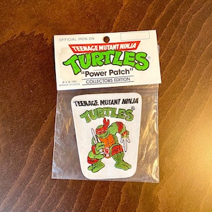 Vintage 1989 Teenage Mutant Ninja Turtles “Power Patch”